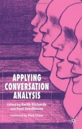 book Applying Conversation Analysis