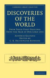 book Discoveries of the World: From their First Original Unto the Year of our Lord 1555