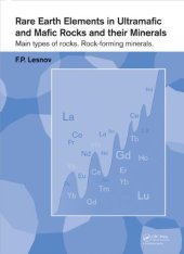 book Rare Earth Elements in Ultramafic and Mafic Rocks and their Minerals: Main types of rocks. Rock-forming minerals