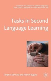 book Tasks in second language learning