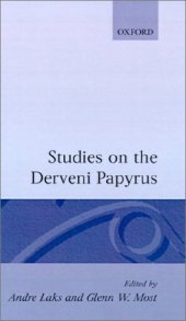 book Studies on the Derveni Papyrus