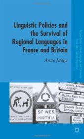 book Linguistic policies and the survival of regional languages in France and Britain