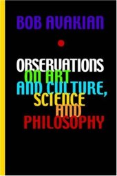 book Observations on Art and Culture, Science and Philosophy