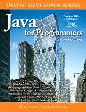 book Java for Programmers, Second Edition