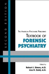 book The American Psychiatric Publishing Textbook of Forensic Psychiatry