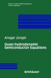 book Quasi-hydrodynamic Semiconductor Equations