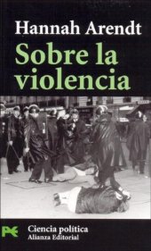 book Sobre la violencia