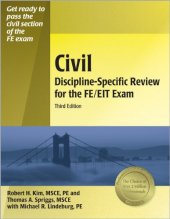 book Civil Discipline-Specific Review for the FE EIT Exam