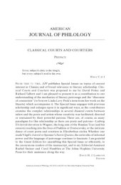 book American Journal of Philology