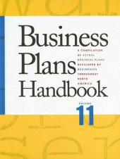 book Business Plans Handbook, Volume 11