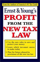 book Ernst & Young's profit from the new tax law