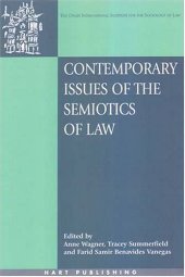 book Contemporary Issues of the Semiotics of Law (Onati International Series in Law and Society)