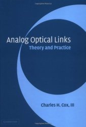 book Analog Optical Links: Theory and Practice