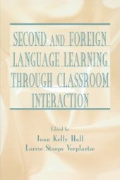 book Second and foreign language learning through classroom interaction