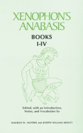 book Xenophon's Anabasis, Books 1-4