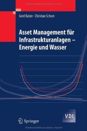 book Asset Management für Infrastrukturanlagen - Energie und Wasser