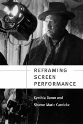 book Reframing Screen Performance