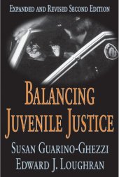 book Balancing Juvenile Justice