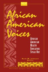 book African American voices: African American health educators speak out