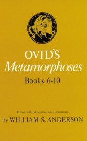 book Ovid's Metamorphoses, Books 6-10