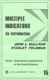 book Multiple indicators: an introduction, Issue 15