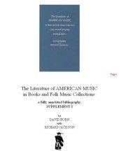 book The literature of American music in books and folk music collections: a fully annotated bibliography, Volume 2