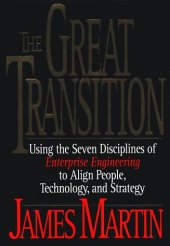 book The great transition: using the seven disciplines of enterprise engineering to align people, technology, and strategy