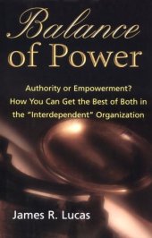 book Balance of power