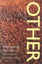 book Other: British and Irish poetry since 1970