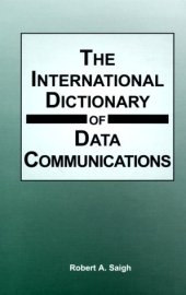 book The international dictionary of data communications