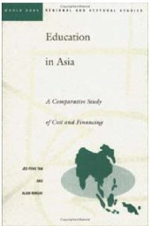 book Education in Asia: a comparative study of cost and financing