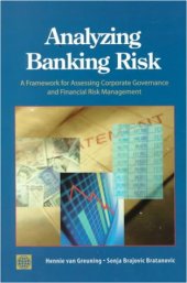 book Analyzing banking risk: a framework for assessing corporate governance and financial risk management