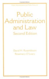 book Public administration and law