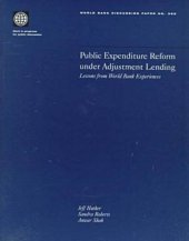 book Public expenditure reform under adjustment lending: lessons from World Bank experiences, Parts 63-382