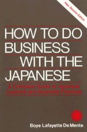 book How to do business with the Japanese