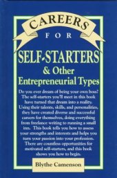 book Careers for self-starters and other entrepreneurial types