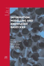 book Information Modelling and Knowledge Bases XXII