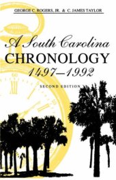 book A South Carolina chronology, 1497-1992