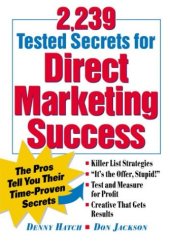 book 2,239 tested secrets for direct marketing success