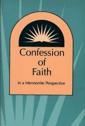 book Confession of Faith in a Mennonite Perspective