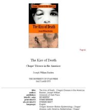 book The kiss of death: Chaga's disease in the Americas