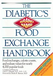 book The diabetic's brand name food exchange handbook