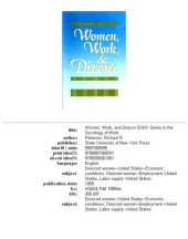 book Women, work, and divorce