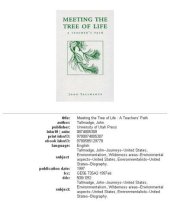 book Meeting the tree of life: a teachers' path