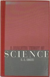 book A realistic theory of science