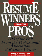 book Resume winners from the pros: 177 of the best from the Professional Association of Resume Writers