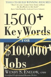 book One thousand five hundred plus keywords for one hundred thousand dollars plus jobs