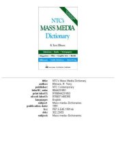 book Ntc's Mass Media Dictionary (Business)