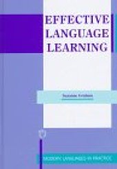 book Effective Language Learning (Modern Languages in Practice, 6)