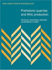 book Prehistoric Quarries and Lithic Production (New Directions in Archaeology)